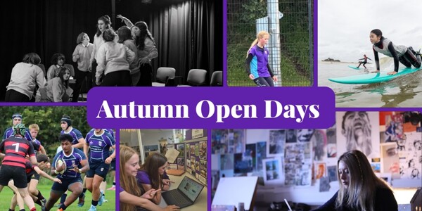 Autumn Open Days - Book Your Place Now!